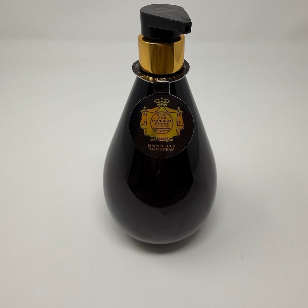 Perlier Imperial Honey Marvellous Bath Cream Pump 16.9 fl oz New‎